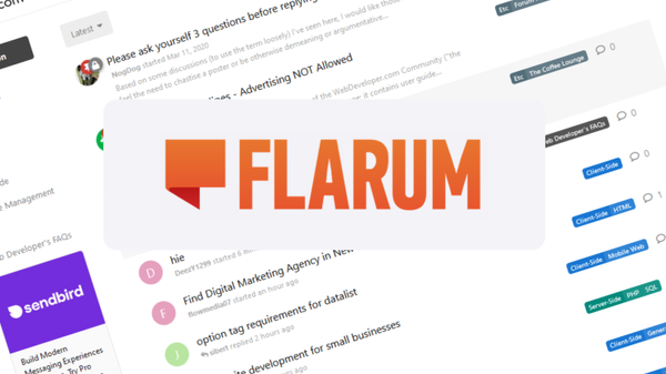 Open Source форум Flarum