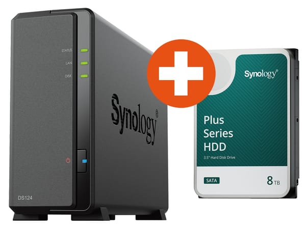Добавление дисков в базу данных Synology